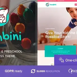 Bambini – Pre-School and Kindergarten Theme