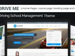 Driveme – Driving School WordPress Theme