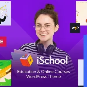 iSchool – Education & Online Courses WordPress Theme