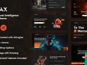 AIMAX – AI Agency WordPress Theme
