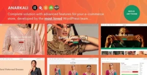 Anarkali – Fashion Shop WooCommerce Elementor Theme