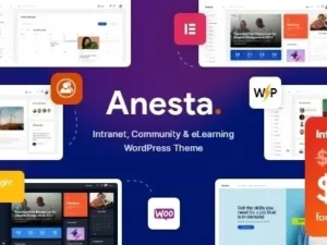 Anesta – Intranet, Extranet, Community and BuddyPress WordPress Theme