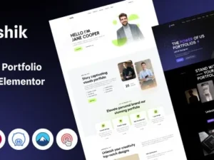 Ashik – Personal Portfolio WordPress Theme