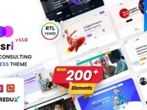 Asri – Business Consulting WordPress Theme