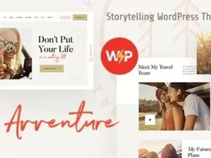 Avventure– Personal Travel & Lifestyle Blog WordPress Theme