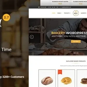Bakery – WordPress Cake & Food Theme