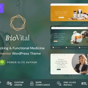 BioVital – Functional Medicine Doctor Theme