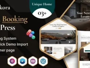 Bookora Hotel Booking WordPress Theme & WooCommerce