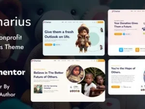 Charius – Nonprofit Charity WordPress Theme