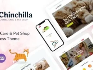 Chinchilla – Animal Care & Pet Shop WordPress Theme
