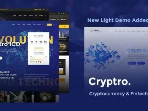 Cryptro – Cryptocurrency, Blockchain , Bitcoin & Financial Technology