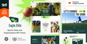 EagleElite – Sports Club WordPress Theme