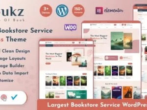Ebukz – eBook & eReading Shop WordPress Theme
