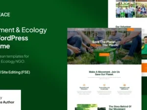 EcoPeace – Environment & Ecology NGO FSE WordPress Theme