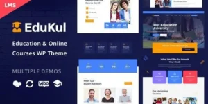 Edukul – Online Courses WordPress Theme