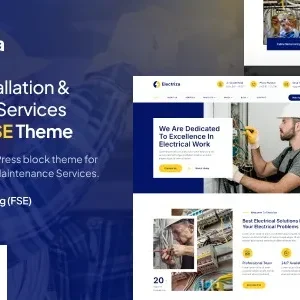Electriza – Electrical Installation & Maintenance Services Theme