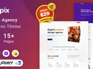 Enpix Digital Agency Creative Portfolio Theme
