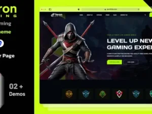 Feron – eSports and Gaming WordPress Theme