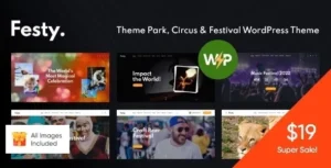 Festy – Theme Park, Circus & Festival WordPress Theme