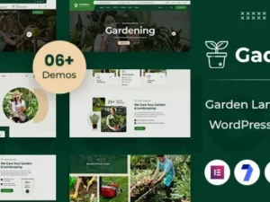 Gadden – Garden Landscaper WordPress Theme