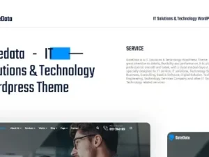 GateData – IT Solutions & Technology WordPress Theme