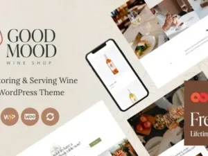 Good Mood – Wine Shop WordPress Theme