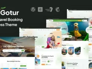 Gotur – Tour & Travel Booking WordPress Theme
