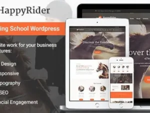 Happy Rider – Horse School & Equestrian Center WordPress Theme