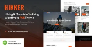 Hikker – Hiking & Mountain Trekking WordPress Theme