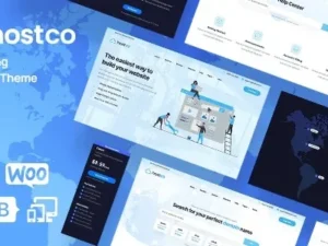 Hostco – Hosting Service WordPress Theme