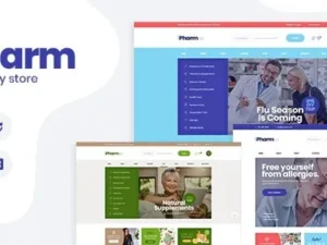 Ipharm – Online Pharmacy & Medical WordPress Theme