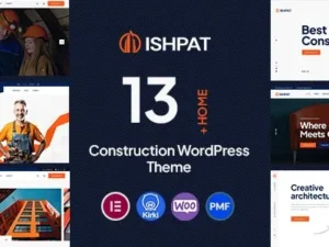 Ishpat – Construction WordPress Theme