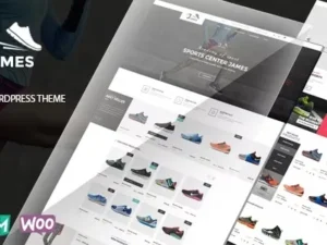 James – Responsive WooCommerce Shoes Theme