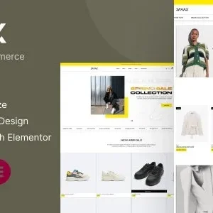 Javax – Elementor WooCommerce Theme