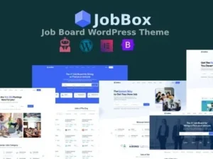JobBox – Job Board & Career Portal Recruitment Agency WordPress Theme
