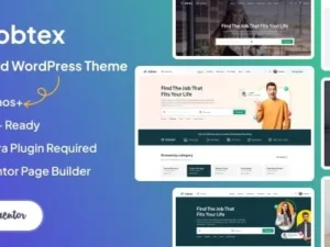 Jobtex – Job Board WordPress Theme