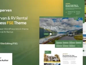 Kamperven – Campervan & RV Rental FSE WordPress Theme