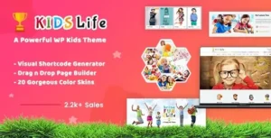 Kids Life – Children WordPress Theme