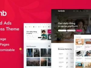 Listbnb – Classified Ads WordPress Theme