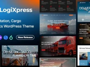 LogiXpress – Transportation, Cargo & Logistics WordPress Theme
