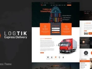 Logtik – WP Logistics, Cargo Transportation Theme
