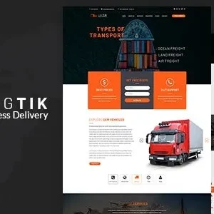 Logtik – WP Logistics, Cargo Transportation Theme