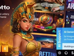 Lotto – Slot Casino & Lottery WordPress Theme