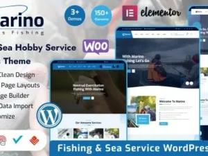 Marino – Fishing & Sea Hobby WordPress Theme