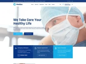 Meddox – Medical & Health WordPress Theme
