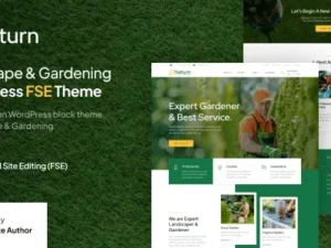 Naturn – Landscape & Gardening FSE WordPress Theme