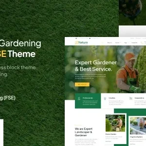 Naturn – Landscape & Gardening FSE WordPress Theme