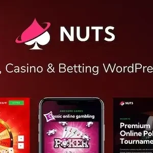 Nuts – Gambling, Casino & Betting WordPress Theme