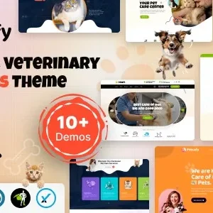 Petcafy – Pet Care & Veterinary WordPress Theme