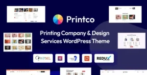 Printco – Printing Services WordPress Theme